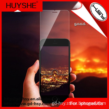 HUYSHE for iphone 6 scratch resistant tempered 9h glass screen protector for Apple iphone 6S